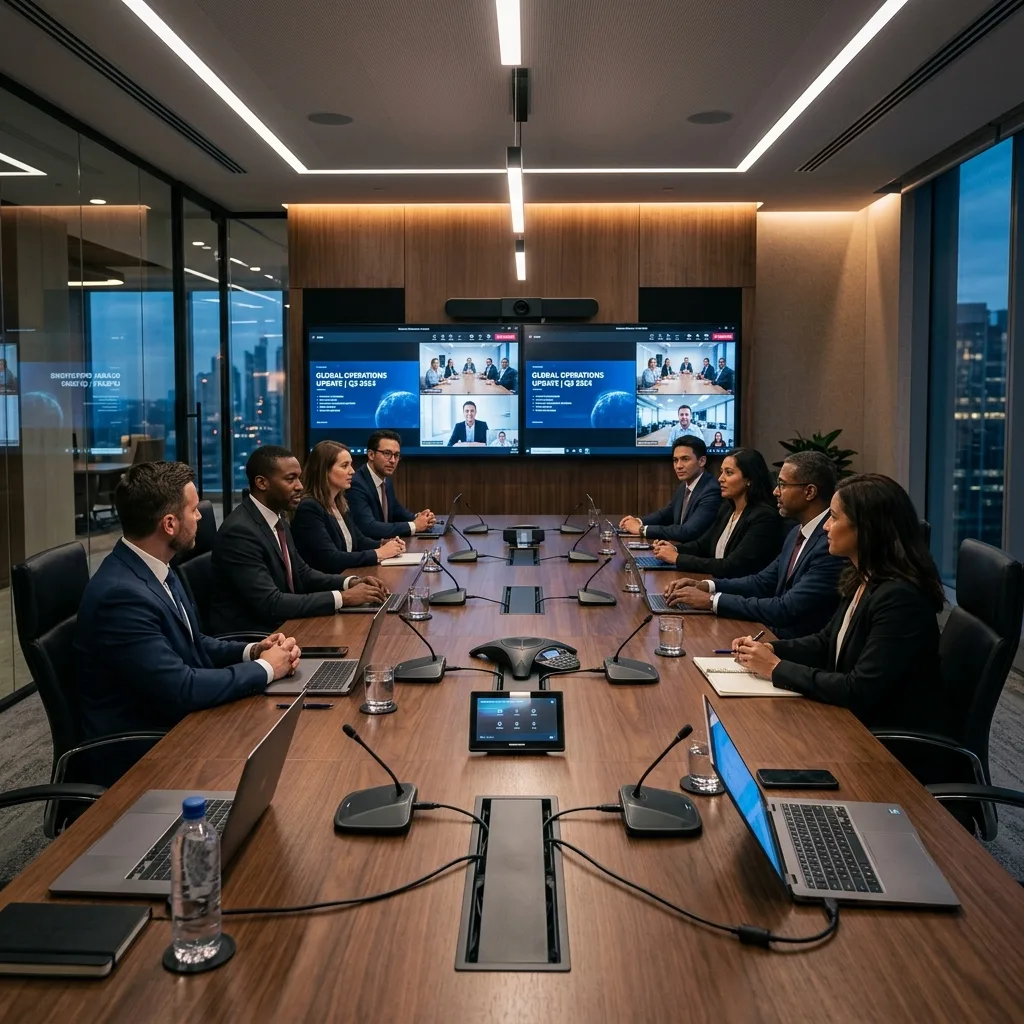 Top 10 AV Technologies for Enterprise Meeting Rooms in 2026